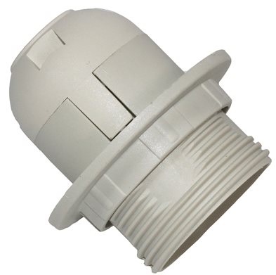 SUPORTE DE LAMPADA E27 (BRANCO) - PROFTC (imagem para) SUPORTE DE LAMPADA E27 (BRANCO) - PROFTC