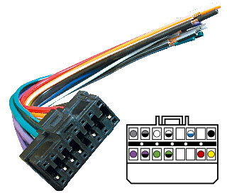 Cabo para Auto-R�dio - PIONEER [12 liga��es]