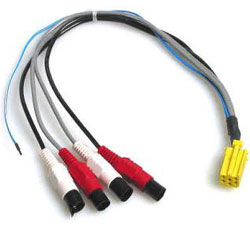 Cabo para Auto-Rádio - BLAUPUNKT adaptador ISO (imagem para) Cabo para Auto-Rádio - BLAUPUNKT adaptador ISO