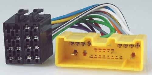 Adaptador para autor�dio ISO f�mea -� MAZDA 2001
