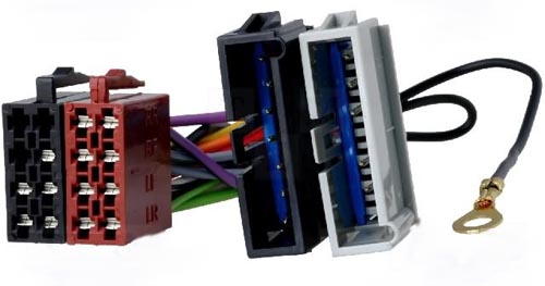 Adaptador para autor�dio ISO f�mea -� CHRYSLER/GRAND CHEROKEE/VO