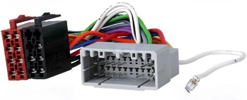 Adaptador para autor�dio ISO f�mea -� CHRYSLER/GRAND CHEROKEE/VO