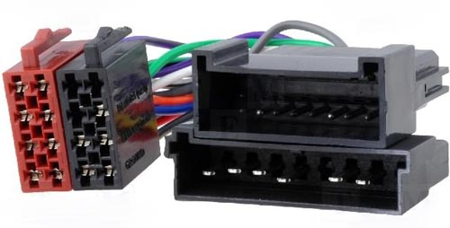 Adaptador para autorádio ISO fêmea -» VW SHARAN/FORD GALAXY (imagem para) Adaptador para autorádio ISO fêmea -» VW SHARAN/FORD GALAXY