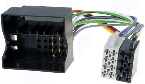 Adaptador para autorádio ISO fêmea -» PEUGEOT 2004->/CITROEN 200 (imagem para) Adaptador para autorádio ISO fêmea -» PEUGEOT 2004->/CITROEN 200