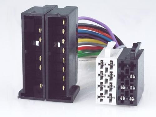 Adaptador para autor�dio ISO f�mea -� FORD