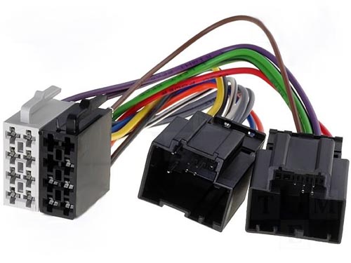 Adaptador para autor�dio ISO f�mea -� CHEVROLET AVEO/CAPTIVA/EPI
