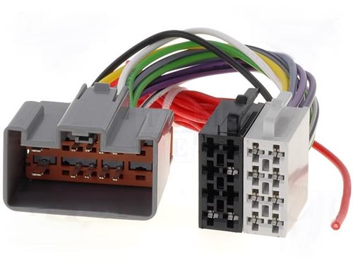 Adaptador para autorádio ISO fêmea -» VOLVO 2004-> (14pin) (imagem para) Adaptador para autorádio ISO fêmea -» VOLVO 2004-> (14pin)