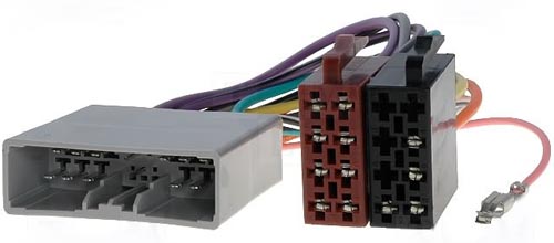 Adaptador para autor�dio ISO f�mea -� HONDA CIVIC 2006->/CRV 200