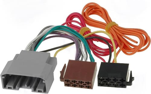 Adaptador para autor�dio ISO f�mea -� CHRYSLER 2007->