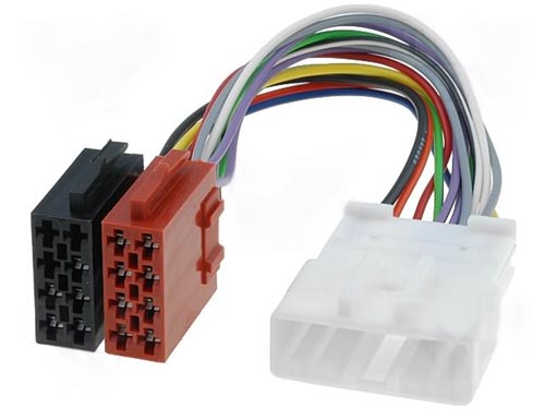 Adaptador para autor�dio ISO f�mea -� SUBARU IMPREZA 2007->/FORE
