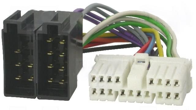 Adaptador para autorádio DAEWOO AKF4235 -» ISO macho (imagem para) Adaptador para autorádio DAEWOO AKF4235 -» ISO macho