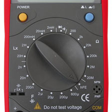 Capacimetro, medidor de indutâncias e ohmimetro - Uni-T UT603 (imagem para) Capacimetro, medidor de indutâncias e ohmimetro - Uni-T UT603