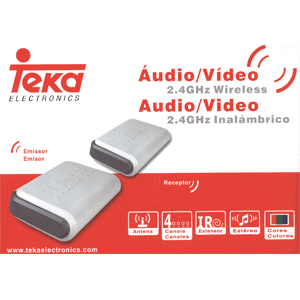 Emissor/Receptor Audio-V�deo-IR TEKA