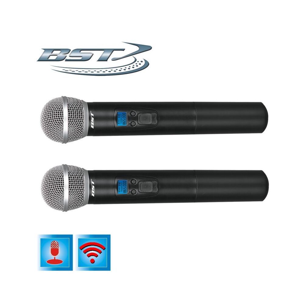 CENTRAL MICROFONE S/FIOS 2 CANAIS UHF 16 FREQ CEE BST
