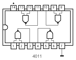 IC C-MOS 4011