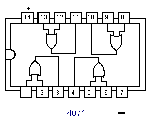 IC C-MOS 4071
