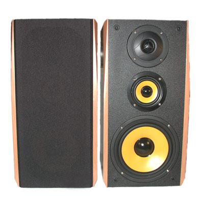 Par Colunas Madeira 3 vias 80w 8 Ohms MK-180 (imagem para) Par Colunas Madeira 3 vias 80w 8 Ohms MK-180