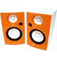 Par Colunas Activas 2 Vias-2x5w - Laranjas (95x120x150) (imagem para) Par Colunas Activas 2 Vias-2x5w - Laranjas (95x120x150)