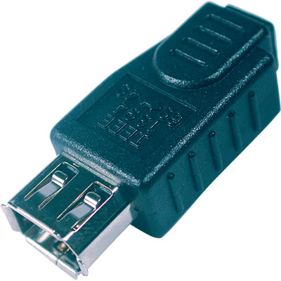 Ficha Firewire 6P Fêmea / 4P Macho (ILINK) (imagem para) Ficha Firewire 6P Fêmea / 4P Macho (ILINK)