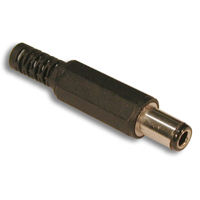 Ficha Alimentação DC Diam. 3,1mm Curta (imagem para) Ficha Alimentação DC Diam. 3,1mm Curta