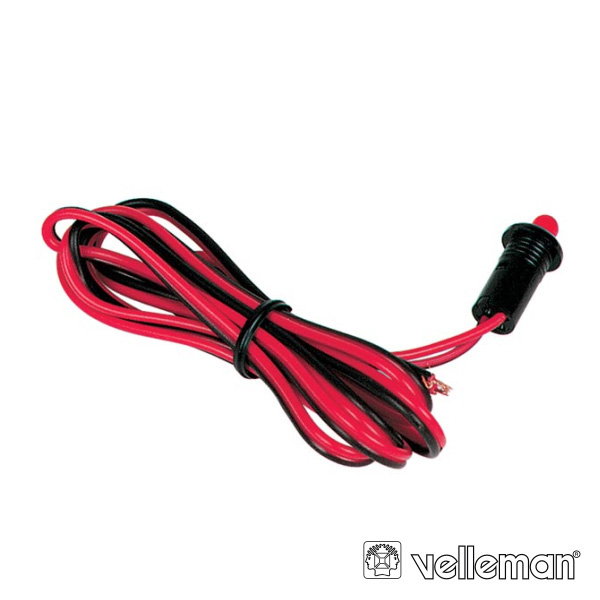 LED PISCA-PISCA 12V DC C/ 1M CABO VELLEMAN (imagem para) LED PISCA-PISCA 12V DC C/ 1M CABO VELLEMAN