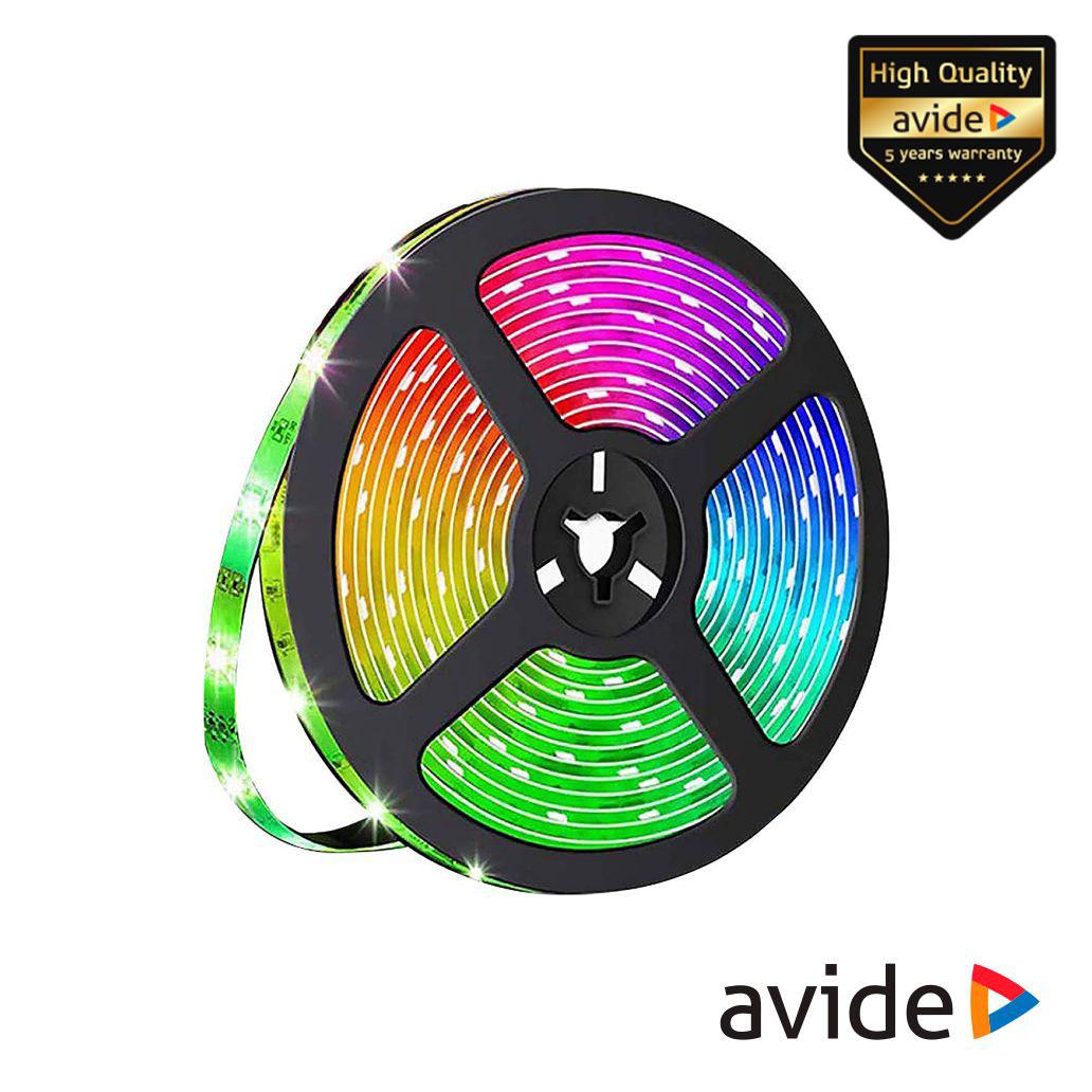 Fita 150 LEDS 5050 RGB 12V 7.2W/m 5m IP65 AVIDE (imagem para) Fita 150 LEDS 5050 RGB 12V 7.2W/m 5m IP65 AVIDE
