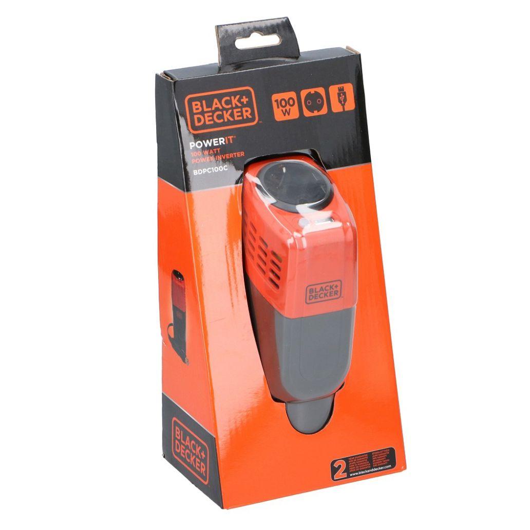 Conversor 12V-230V 100W Onda Modificada BLACK DECKER (imagem para) Conversor 12V-230V 100W Onda Modificada BLACK DECKER