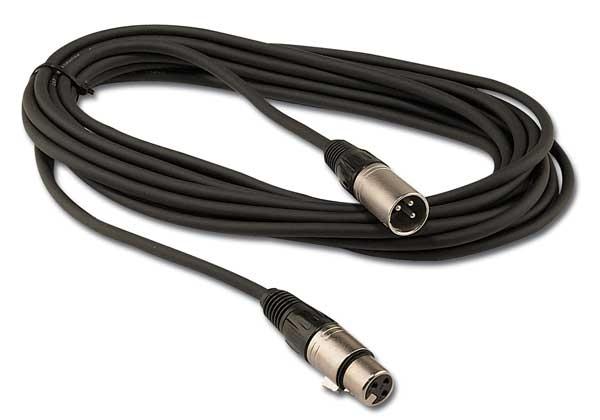 Cabo de Micro XLR F / XLR M NEUTRIK 20MT (imagem para) Cabo de Micro XLR F / XLR M NEUTRIK 20MT