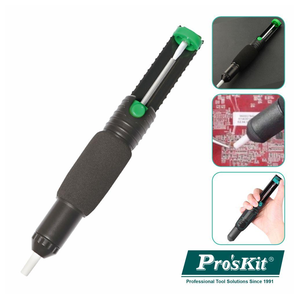 BOMBA DESSOLDADORA PROFISSIONAL ABS PRETA PROSKIT (imagem para) BOMBA DESSOLDADORA PROFISSIONAL ABS PRETA PROSKIT