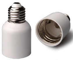 SUPORTE ADAPTADOR LAMPADA E27 -> E40 (imagem para) SUPORTE ADAPTADOR LAMPADA E27 -> E40