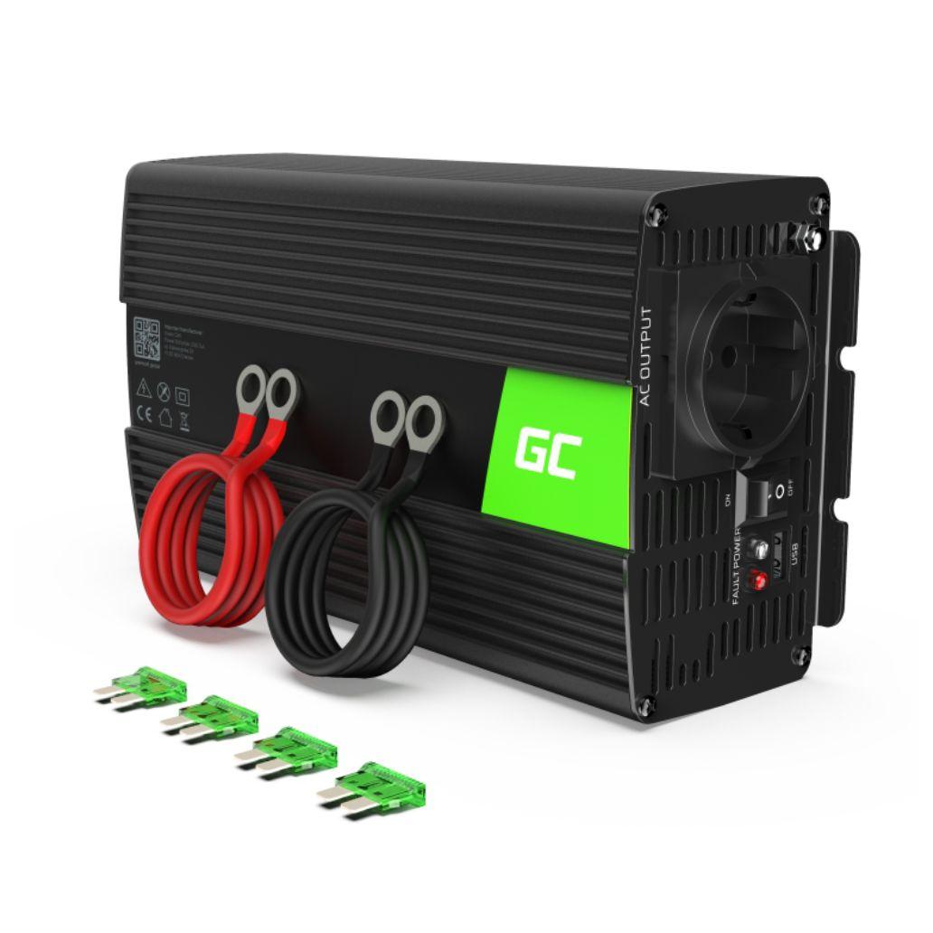 Conversor 24V-230V 1000W Onda Modificada GREEN CELL (imagem para) Conversor 24V-230V 1000W Onda Modificada GREEN CELL