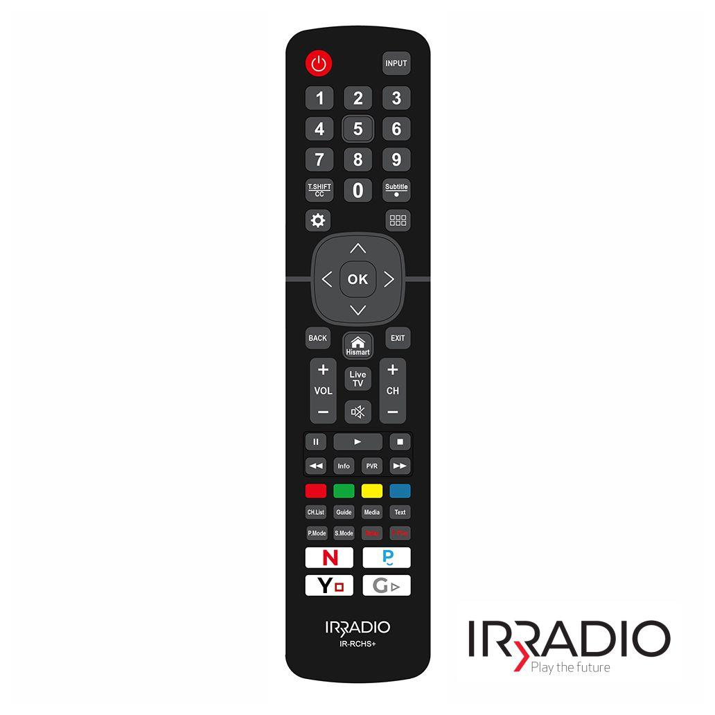 Comando Universal Lcd/LED HISENSE Smart TV (imagem para) Comando Universal Lcd/LED HISENSE Smart TV