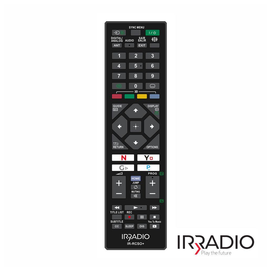 Comando Universal Lcd/LED SONY Smart TV (imagem para) Comando Universal Lcd/LED SONY Smart TV