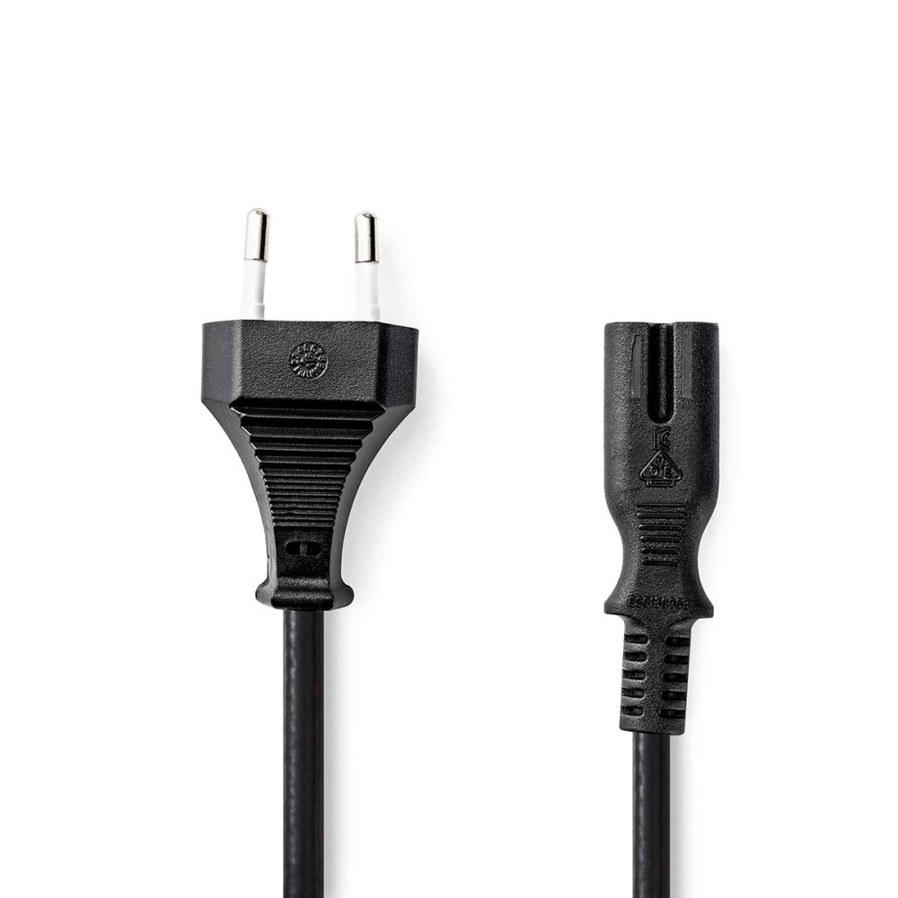 Cabo Alimentação AC Plano/ TIPO 8 IEC C7 5M (imagem para) Cabo Alimentação AC Plano/ TIPO 8 IEC C7 5M