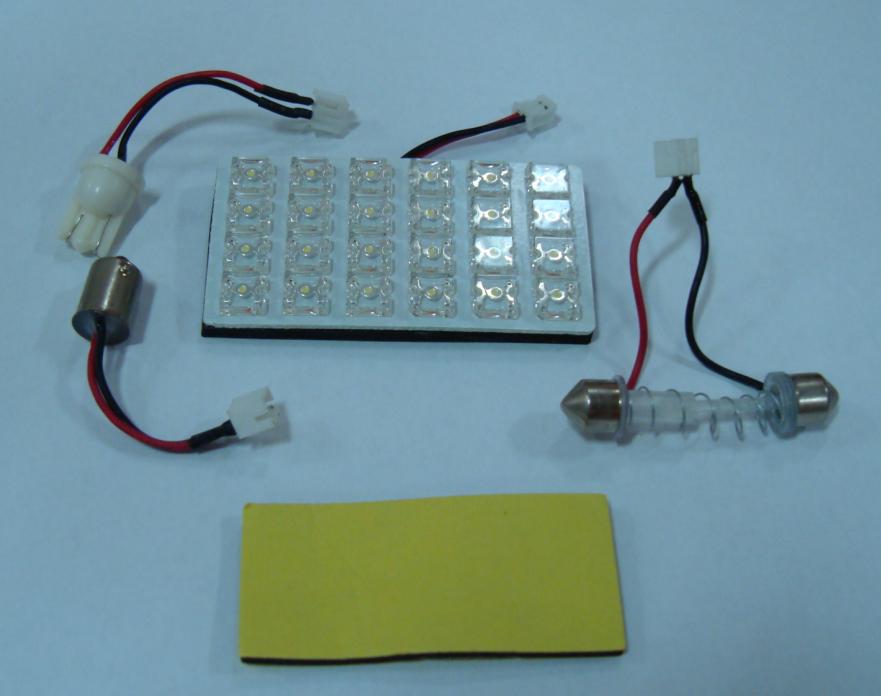 Placa de 24 leds para interior - De v�rias cores