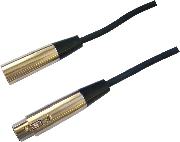 Cabo de Som XLR Macho/Femea 15MT (imagem para) Cabo de Som XLR Macho/Femea 15MT