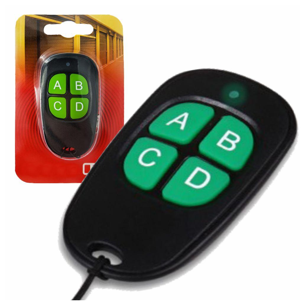 Comando Garagem Universal 4 Canais 433mhz (imagem para) Comando Garagem Universal 4 Canais 433mhz