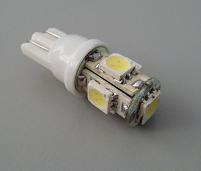 Lâmpada T10 - 5 SMD Led para mínimos ou interior (imagem para) Lâmpada T10 - 5 SMD Led para mínimos ou interior