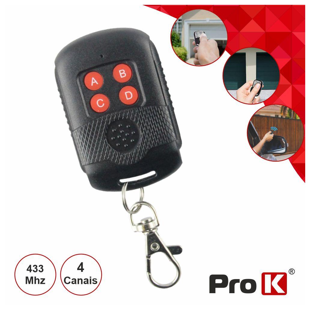 Comando Garagem Universal 4 Canais 433mhz PROK (imagem para) Comando Garagem Universal 4 Canais 433mhz PROK