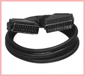 Cabo Scart - Scart 21 pinos (imagem para) Cabo Scart - Scart 21 pinos