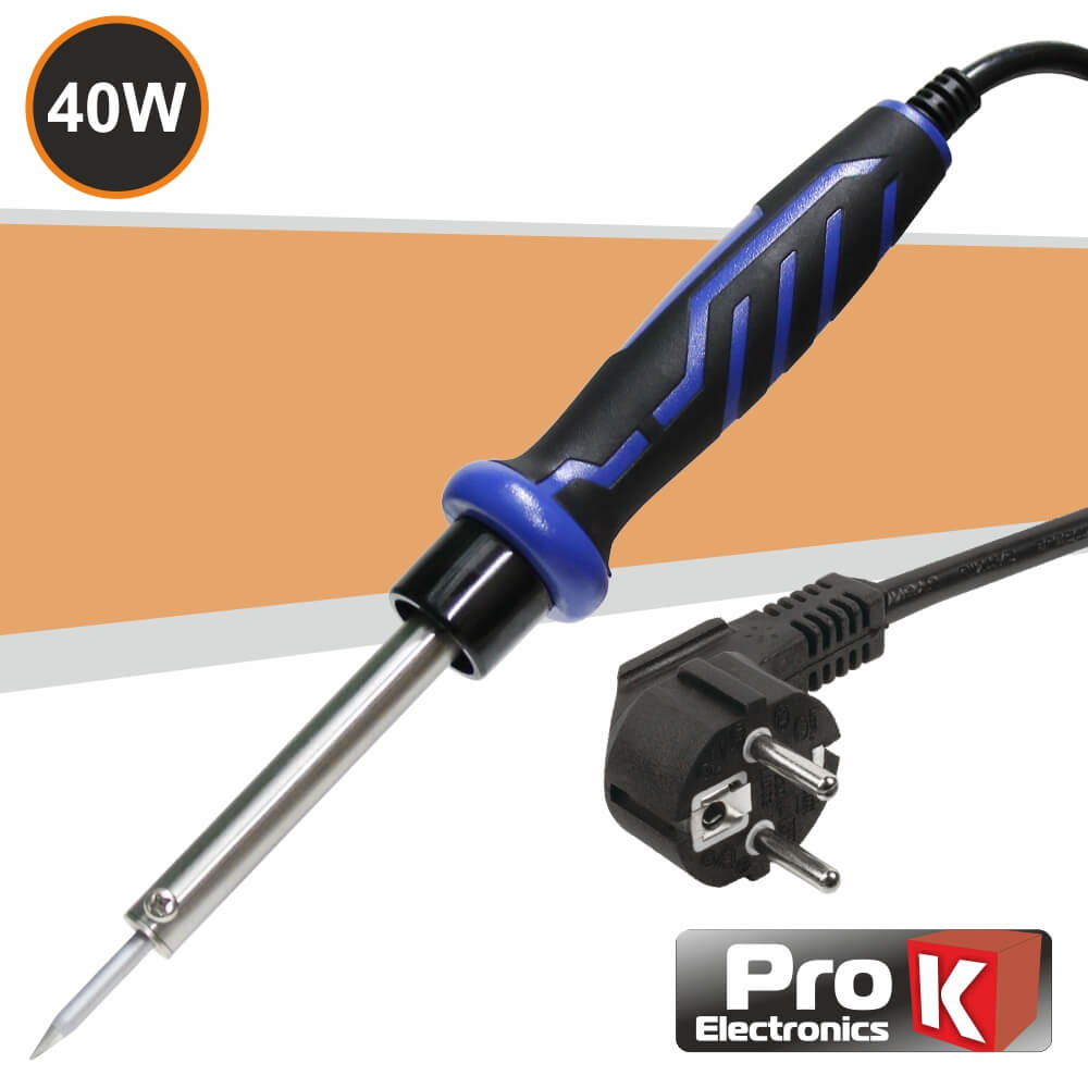 FERRO DE SOLDAR 40W PROK (imagem para) FERRO DE SOLDAR 40W PROK
