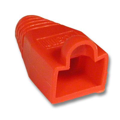 Protecção Ficha Telefone RJ45 - Vermelha (imagem para) Protecção Ficha Telefone RJ45 - Vermelha