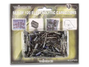 (imagem para) K/CAP2 - Kit Condensadores Electróliticos
