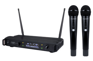 CENTRAL MICROFONE S/FIOS 2 CANAIS UHF 863.0/864.0MHZ KAM (imagem para) CENTRAL MICROFONE S/FIOS 2 CANAIS UHF 863.0/864.0MHZ KAM