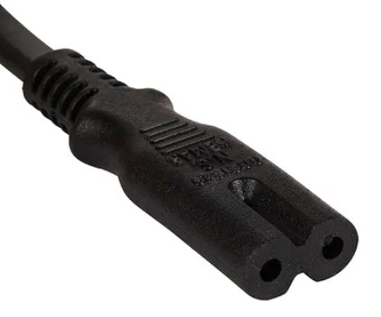 IEC C7/8 (Tipo 8) (imagem para) IEC C7/8 (Tipo 8)