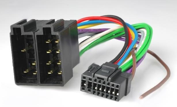 Adaptador para autorádio PANASONIC CQ-FX35 -» ISO macho (imagem para) Adaptador para autorádio PANASONIC CQ-FX35 -» ISO macho