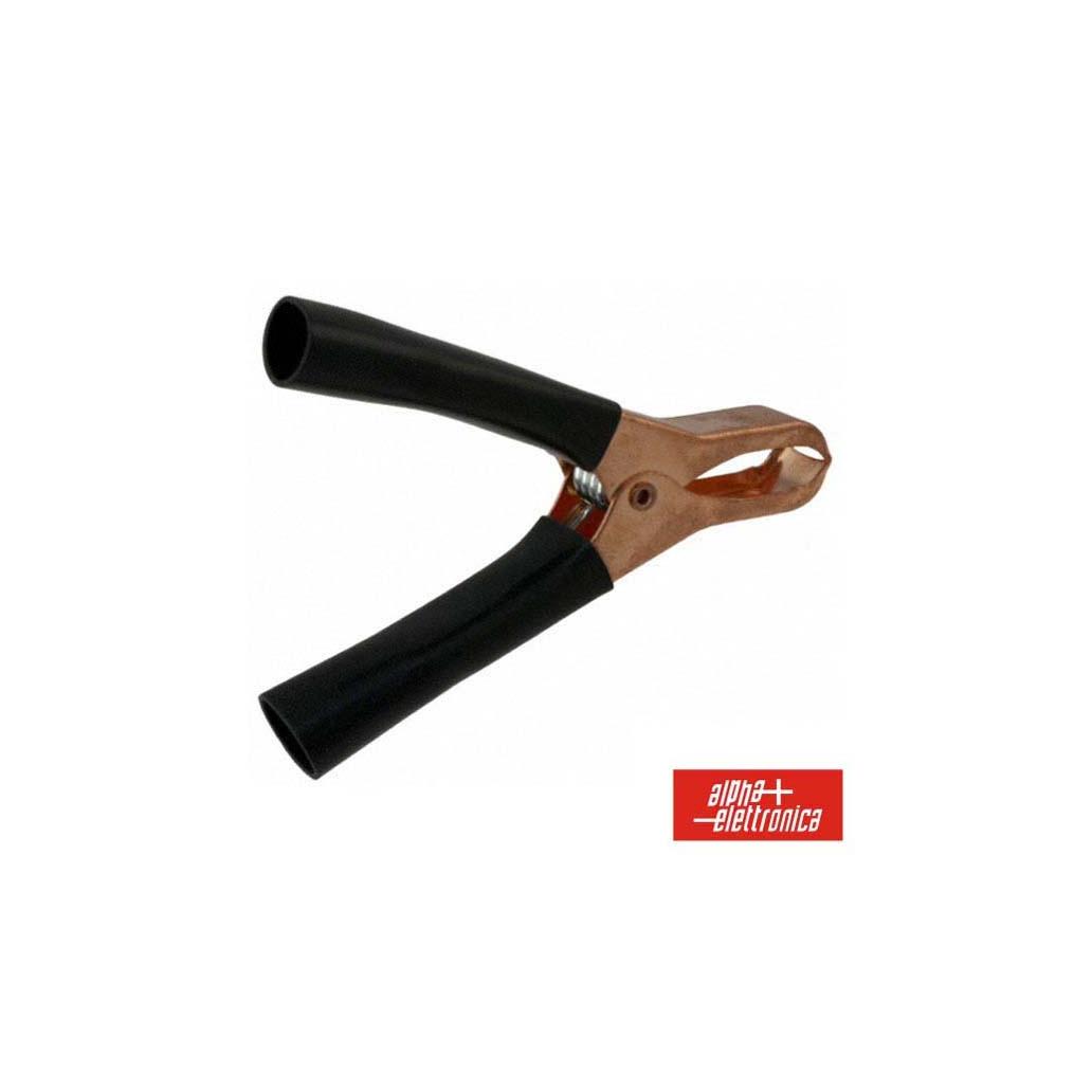 Pinça Crocodilo 80A Preta (imagem para) Pinça Crocodilo 80A Preta