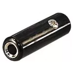 Ficha Banana 4mm Fêmea de plástico - de parafuso - Preta (imagem para) Ficha Banana 4mm Fêmea de plástico - de parafuso - Preta