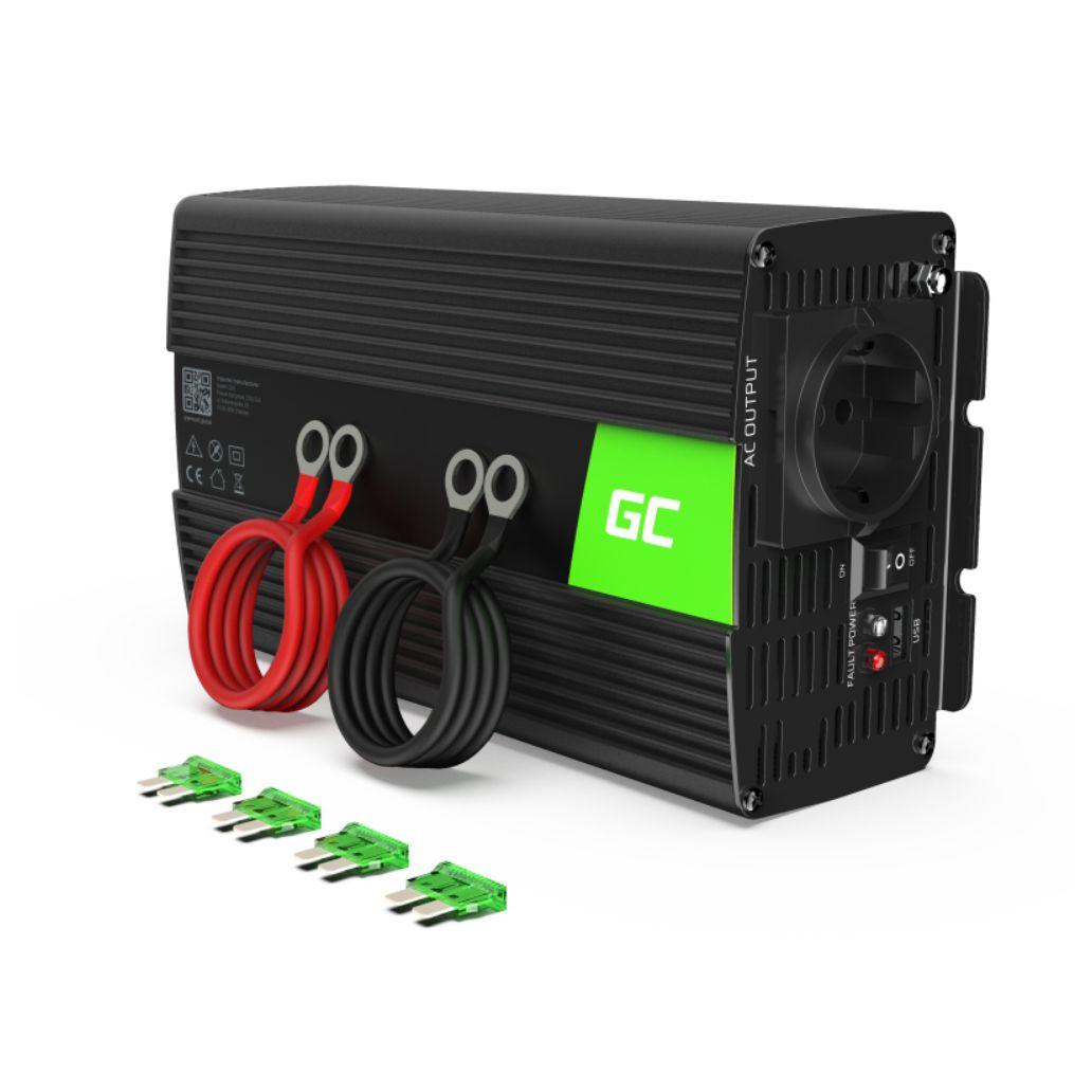 Conversor 12V-230V 1000W Onda Modificada GREEN CELL (imagem para) Conversor 12V-230V 1000W Onda Modificada GREEN CELL