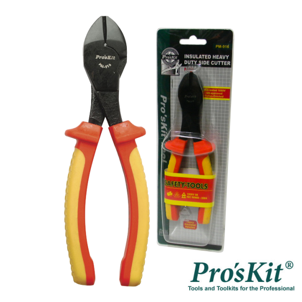 ALICATE DE CORTE DIAGONAL PROFISSIONAL 1000V 200MM PROSKIT (imagem para) ALICATE DE CORTE DIAGONAL PROFISSIONAL 1000V 200MM PROSKIT